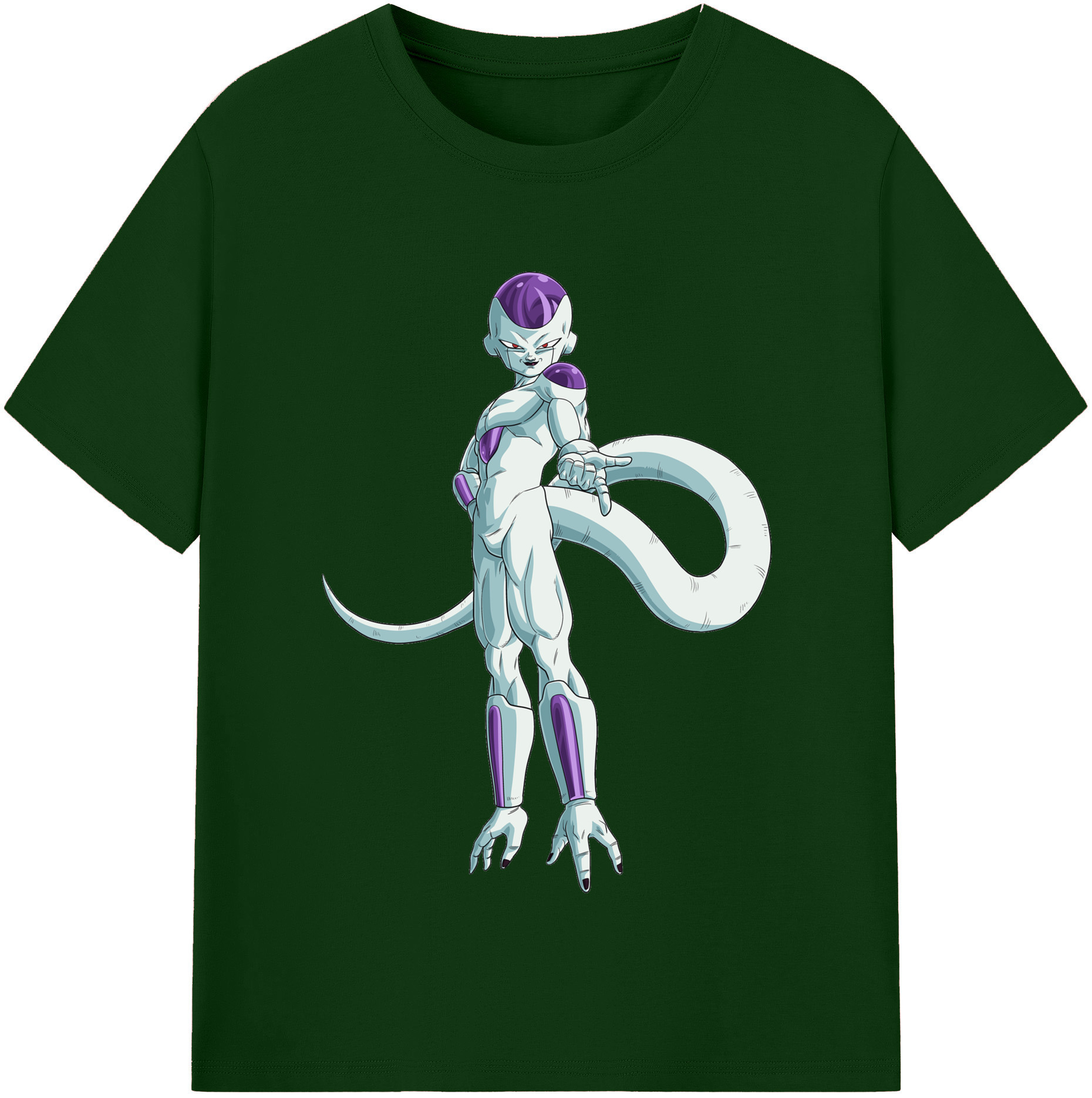 （画像用） ドラゴンボール フリーザ DRAGON BALL Frieza 綿100％半袖Tシャツ（フロントプリント）